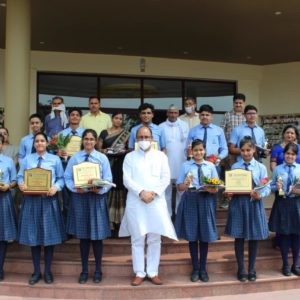 Mr. Pradeep Choudhary(MP) Felicitated The Rank Holders of Class X & XII