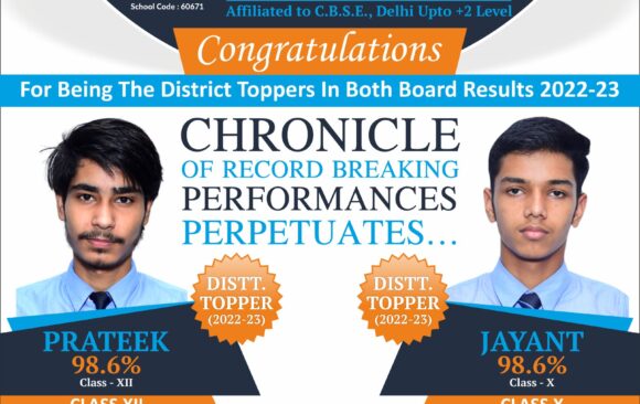 Outstanding Board result of Scottish International School for the session 2022-23