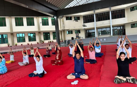 Scottish International School Celebrated International Day For Yoga