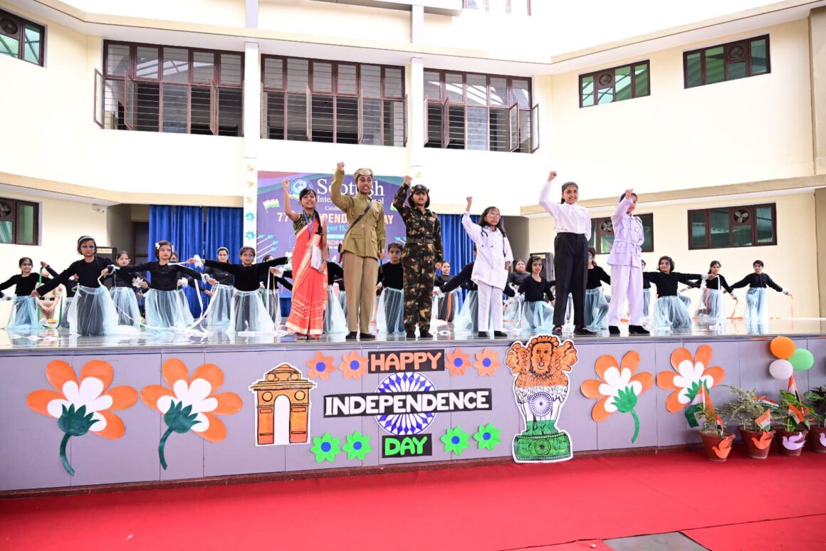 Independence Day at Scottish International school, Shamli