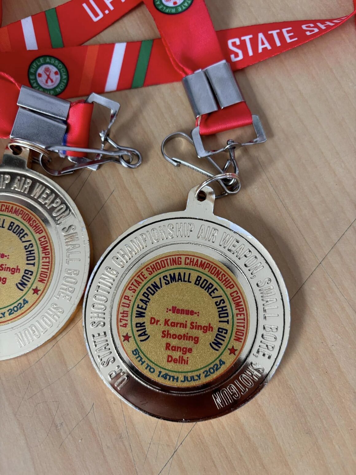 Jatin Nirwal  (Class XII A ) and Rishabh Chaudhary (Class XII F ) won Gold Medal in Shooting