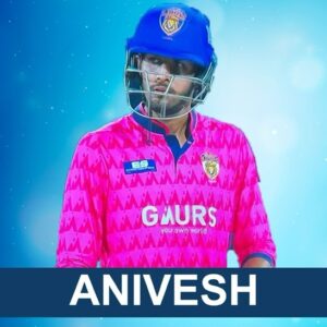 Anivesh Choudhary selected for Gorakhpur Lions