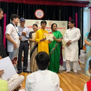 Atharv Malviya got prize in Music Meerut zone competition