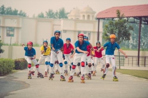 School Skating track